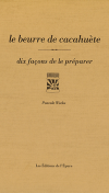 Le beurre de cacahu&egrave;te